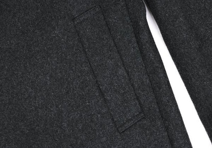 J.LINDEBERG Wool-Nylon Chester Coat Gray Size 50