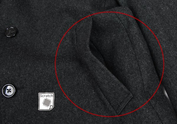 J.LINDEBERG Wool-Nylon Chester Coat Gray Size 50