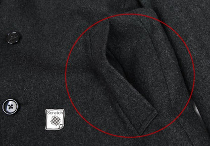 J.LINDEBERG Wool-Nylon Chester Coat Gray Size 50