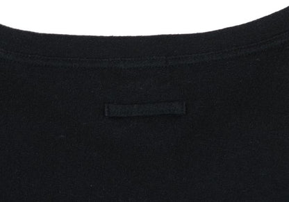 Jean Paul GAULTIER FEMME Cotton V-Neck Top Black Size 40