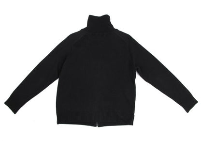 BURBERRY BLACK LABEL Nova Check Zip Sweater Black Size 2