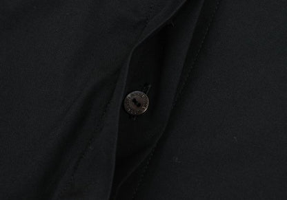 BURBERRY LONDON Cotton Stretch Shirt Black Size 38