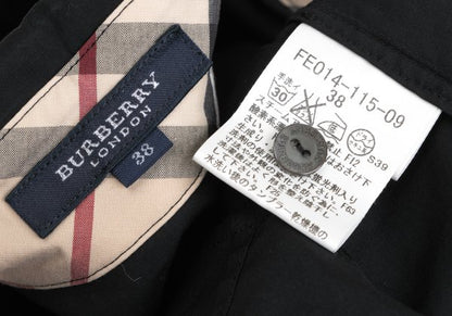 BURBERRY LONDON Cotton Stretch Shirt Black Size 38