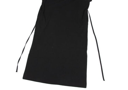Johnbull Cotton Rib Skipper Midi Dress Black Size F