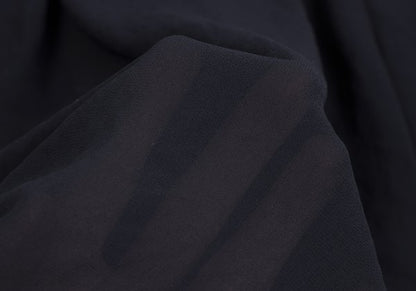 COMME des GARCONS Poly Gathered Sheer Skirt Navy Size M
