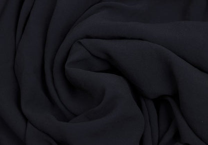 COMME des GARCONS Poly Gathered Sheer Skirt Navy Size M