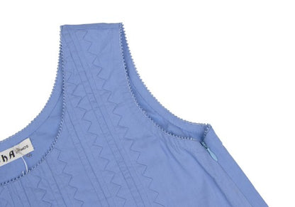 Issey Miyake ASHA BY MDS Zigzag Design Sleeveless Size M