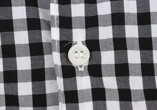 COMME des GARCONS HOMME Black White Cotton Shirt Size XS