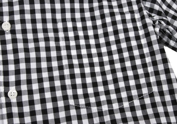 COMME des GARCONS HOMME Black White Cotton Shirt Size XS