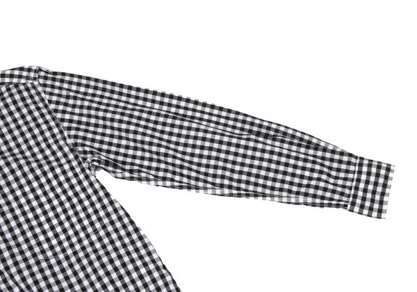 COMME des GARCONS HOMME Black White Cotton Shirt Size XS