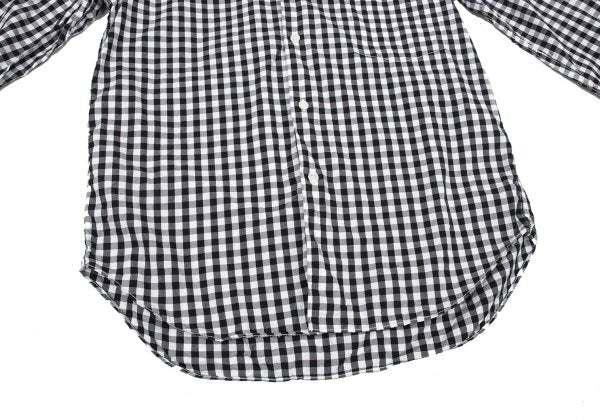 COMME des GARCONS HOMME Black White Cotton Shirt Size XS