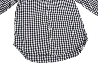 COMME des GARCONS HOMME Black White Cotton Shirt Size XS