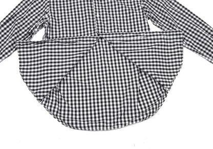 COMME des GARCONS HOMME Black White Cotton Shirt Size XS