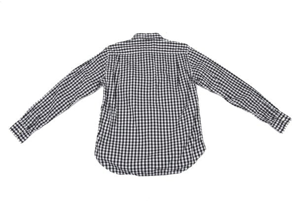 COMME des GARCONS HOMME Black White Cotton Shirt Size XS