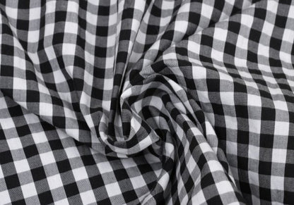 COMME des GARCONS HOMME Black White Cotton Shirt Size XS
