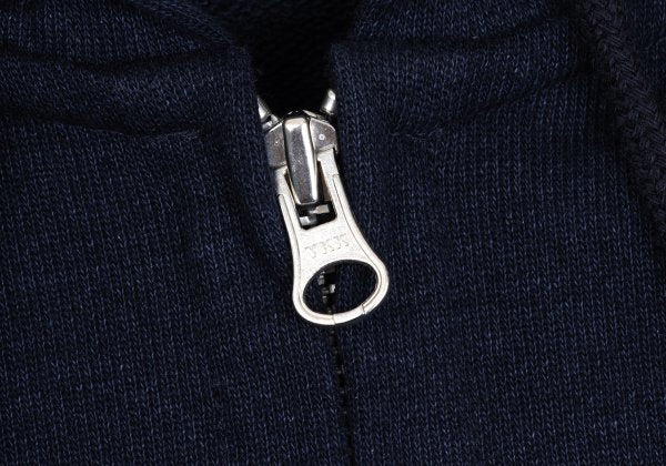 COMME des GARCONS HOMME Cotton Zip Hoodie Navy Size S