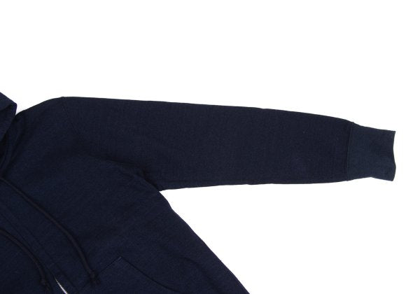 COMME des GARCONS HOMME Cotton Zip Hoodie Navy Size S