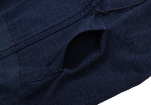 COMME des GARCONS HOMME Cotton Zip Hoodie Navy Size S