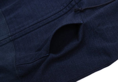 COMME des GARCONS HOMME Cotton Zip Hoodie Navy Size S