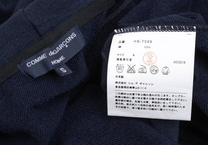 COMME des GARCONS HOMME Cotton Zip Hoodie Navy Size S
