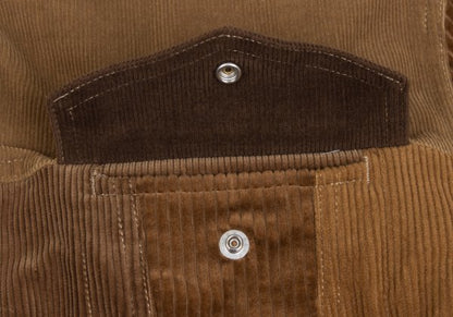 COMME des GARCONS HOMME Boa Lined Multi Jacket Brown Size S