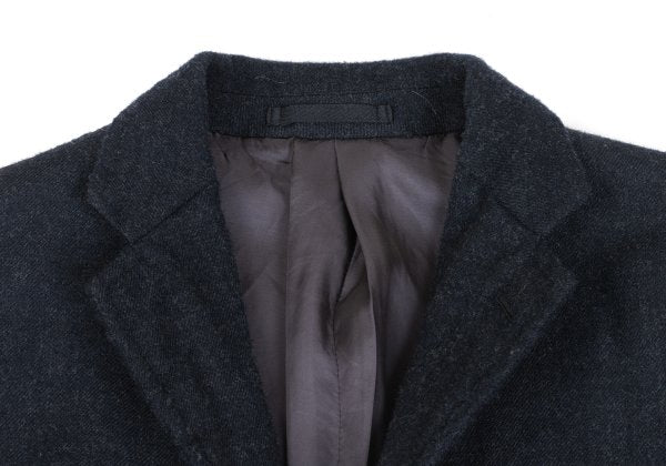 COMME des GARCONS HOMME Felted Wool Jacket Charcoal Size S