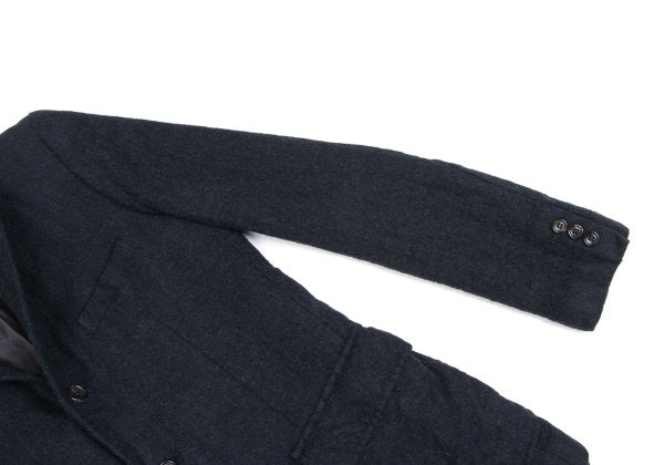 COMME des GARCONS HOMME Felted Wool Jacket Charcoal Size S