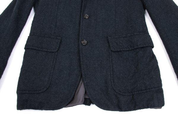 COMME des GARCONS HOMME Felted Wool Jacket Charcoal Size S