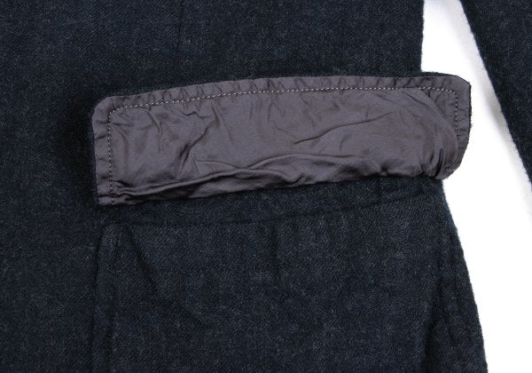 COMME des GARCONS HOMME Felted Wool Jacket Charcoal Size S