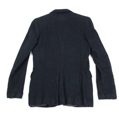 COMME des GARCONS HOMME Felted Wool Jacket Charcoal Size S