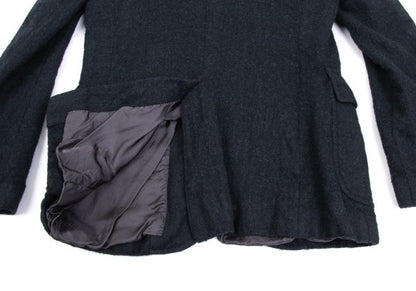 COMME des GARCONS HOMME Felted Wool Jacket Charcoal Size S