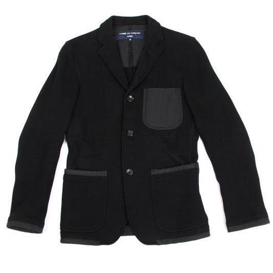 COMME des GARCONS HOMME Cotton Patch Jacket Black Size XS