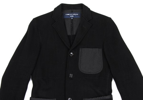 COMME des GARCONS HOMME Cotton Patch Jacket Black Size XS