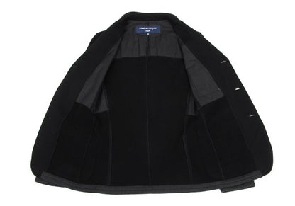 COMME des GARCONS HOMME Cotton Patch Jacket Black Size XS