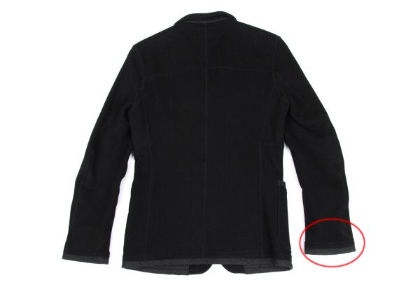 COMME des GARCONS HOMME Cotton Patch Jacket Black Size XS