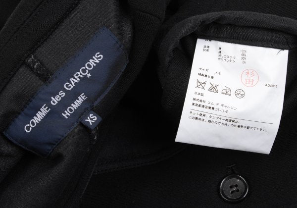 COMME des GARCONS HOMME Cotton Patch Jacket Black Size XS