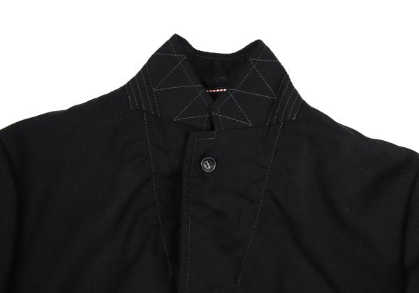 COMME des GARCONS HOMME Wool Paisley Jacket Black Size S
