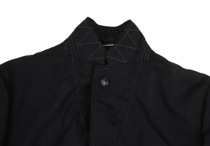 COMME des GARCONS HOMME Wool Paisley Jacket Black Size S