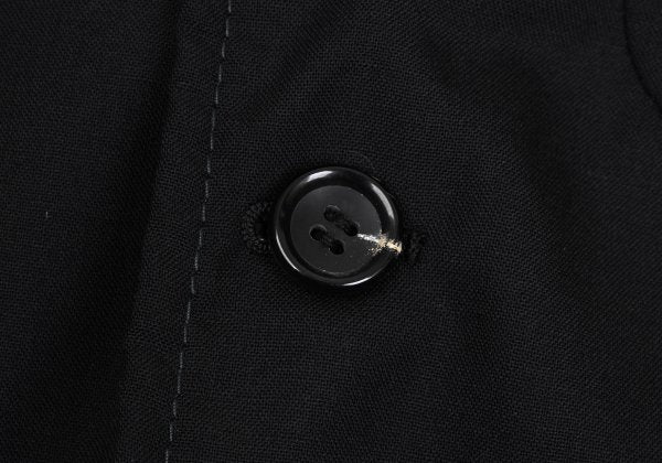 COMME des GARCONS HOMME Wool Paisley Jacket Black Size S