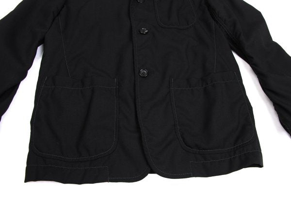 COMME des GARCONS HOMME Wool Paisley Jacket Black Size S