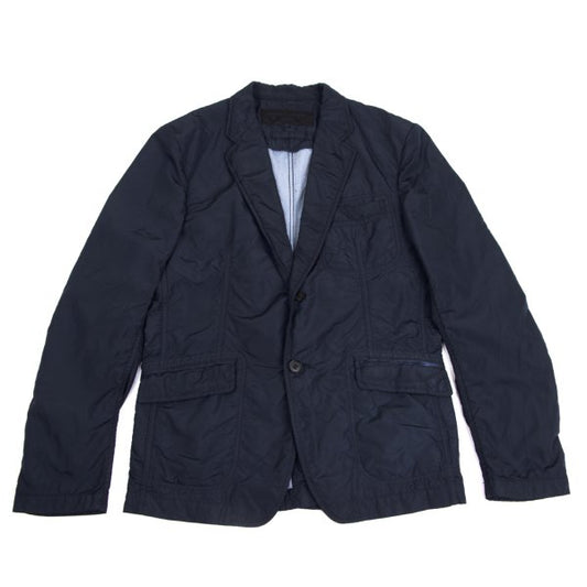 COMME des GARCONS HOMME Garment Dyed Jacket Blue Size XS