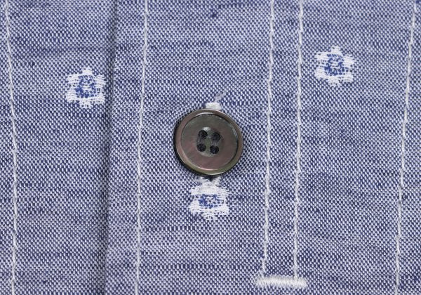 JUNYA WATANABE MAN Chambray Floral BD Sleeve Shirt Size XS