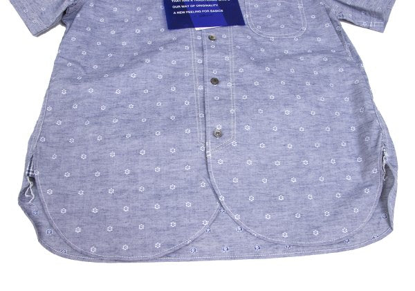 JUNYA WATANABE MAN Chambray Floral BD Sleeve Shirt Size XS