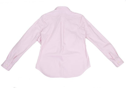 COMME des GARCONS Cotton Frill Patch Long Shirt Pink Size XS