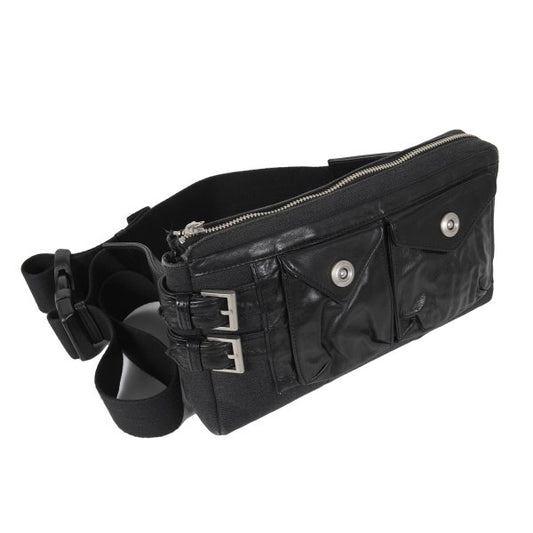 Jean Paul GAULTIER Leather Bag Black