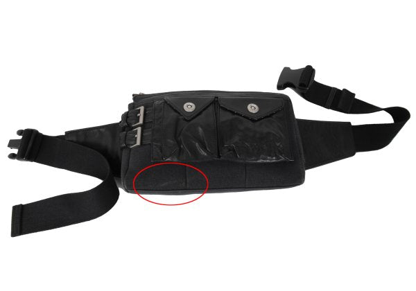 Jean Paul GAULTIER Leather Bag Black