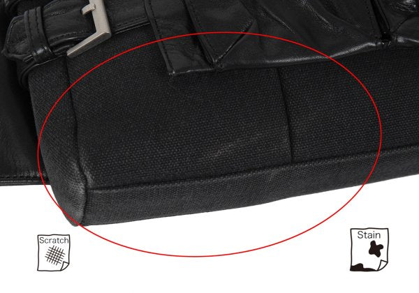 Jean Paul GAULTIER Leather Bag Black
