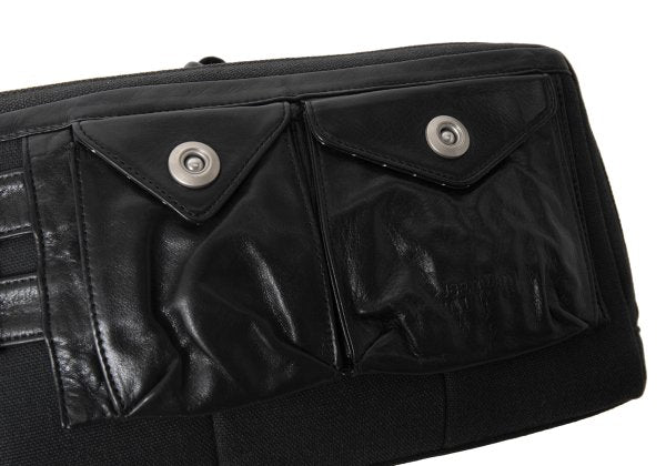 Jean Paul GAULTIER Leather Bag Black