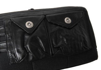 Jean Paul GAULTIER Leather Bag Black
