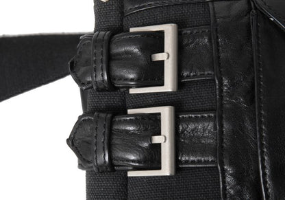 Jean Paul GAULTIER Leather Bag Black